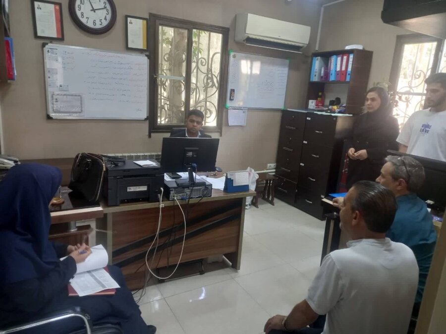 شهریار | بازدید دادیار دادسرای شهرستان از مرکز توانبخشی بیماران اعصاب و روان مهر گستر