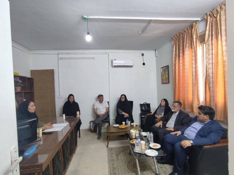 شهر قدس | بازدید سر زده رئیس دادگستری و دادستان شهرستان از مرکز نگهداری سالمندان نیکنامان