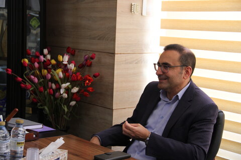 جلسه مدیر کل و معاون سلامت اجتماعی بهزیستی فارس با مدیر عامل کانون روانشناسان و مشاوران آوای شیراز