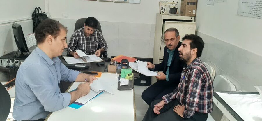 بازدید کارشناسان ستادی از مراکز شهرستان کرمانشاه
