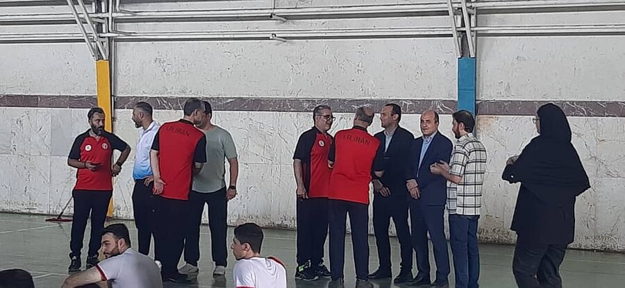 اردوی آمادگی تیم ملی والیبال نشسته ایران در رشت