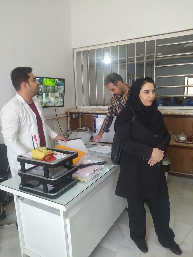 معاون توانبخشی بهزیستی کردستان از مرکز توانبخشی بیماران روانی بهار بازدید کرد