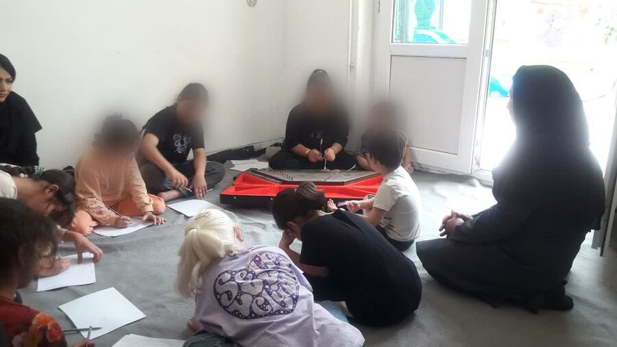 برگزاری کلاس‌های تابستانی برای کودکان تحت پوشش بهزیستی کامیاران