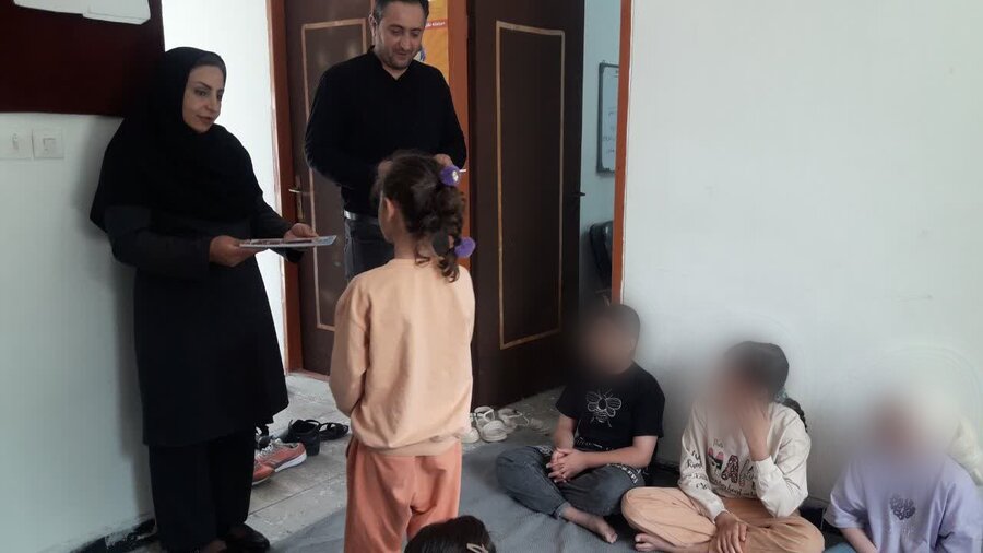 برگزاری کلاسهای تابستانی برای کودکان تحت پوشش بهزیستی کامیاران