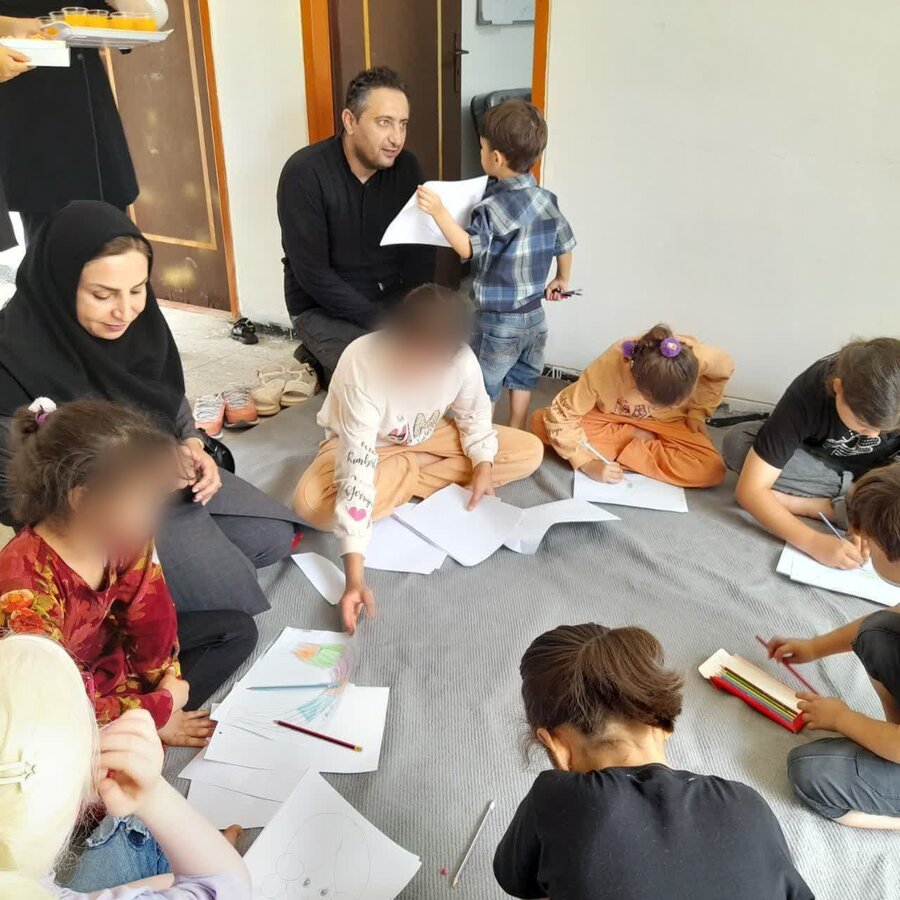 برگزاری کلاس‌های تابستانی برای کودکان تحت پوشش بهزیستی کامیاران