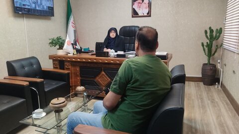 ساوجبلاغ | ملاقات مردمی رئیس بهزیستی شهرستان ساوجبلاغ با جامعه هدف محترم