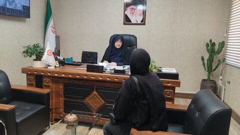 ساوجبلاغ | ملاقات مردمی رئیس بهزیستی شهرستان ساوجبلاغ با جامعه هدف محترم