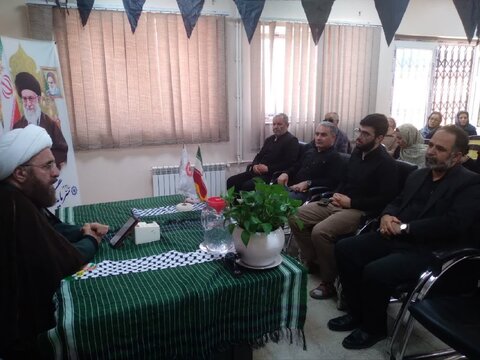 مراسم گرامیداشت چهلمین روز شهدای اقتدار ایران اسلامی در اشتهارد برگزار شد