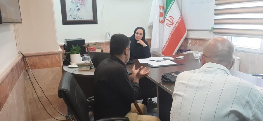 نظرآباد | دیدار رئیس اداره بهزیستی شهرستان نظرآباد با جمعی از توانخواهان محترم برگزار شد