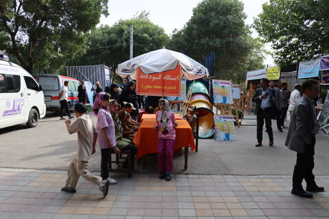 گزارش تصویری| برگزاری نمایشگاه پیشگیری از آسیب های اجتماعی