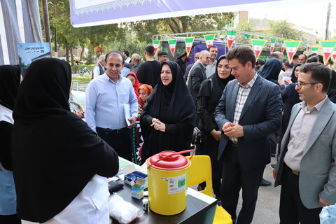 گزارش تصویری| برگزاری نمایشگاه پیشگیری از آسیب های اجتماعی