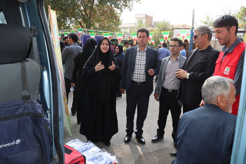 گزارش تصویری| برگزاری نمایشگاه پیشگیری از آسیب های اجتماعی