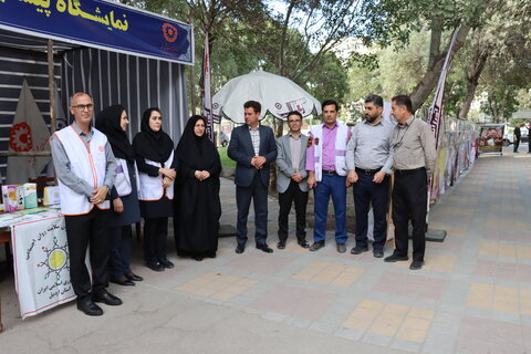 گزارش تصویری| برگزاری نمایشگاه پیشگیری از آسیب های اجتماعی