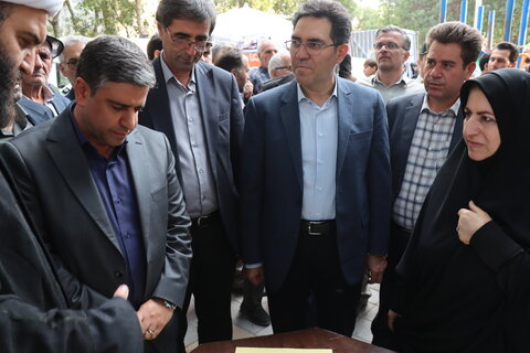 گزارش تصویری| برگزاری نمایشگاه پیشگیری از آسیب های اجتماعی