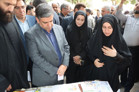 گزارش تصویری| برگزاری نمایشگاه پیشگیری از آسیب های اجتماعی