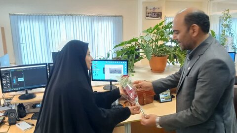 گزارش تصویری/ تقدیر مدیر کل بهزیستی قم از خبرنگاران استان