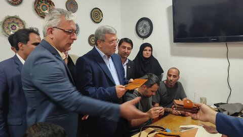 گزارش تصویری از افتتاح مرکز اعصاب و روان مردان و خانه امن در لرستان با حضور رئیس سازمان بهزیستی کشور