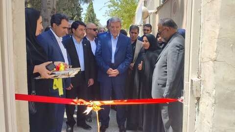 گزارش تصویری از افتتاح مرکز اعصاب و روان مردان و خانه امن در لرستان با حضور رئیس سازمان بهزیستی کشور