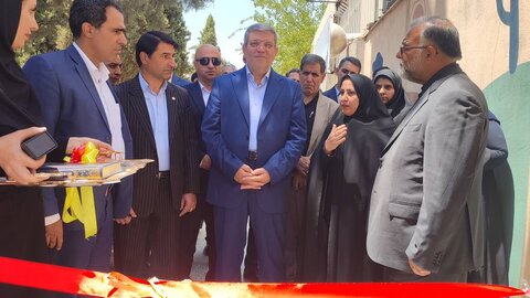 گزارش تصویری از افتتاح مرکز اعصاب و روان مردان و خانه امن در لرستان با حضور رئیس سازمان بهزیستی کشور