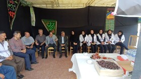 بازدید مدیرکل بهزیستی کردستان از موکب مرز باشماق مریوان