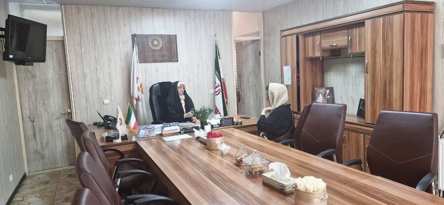 شهریار | برگزاری ملاقات مردمی رئیس اداره بهزیستی شهرستان با مددجویان