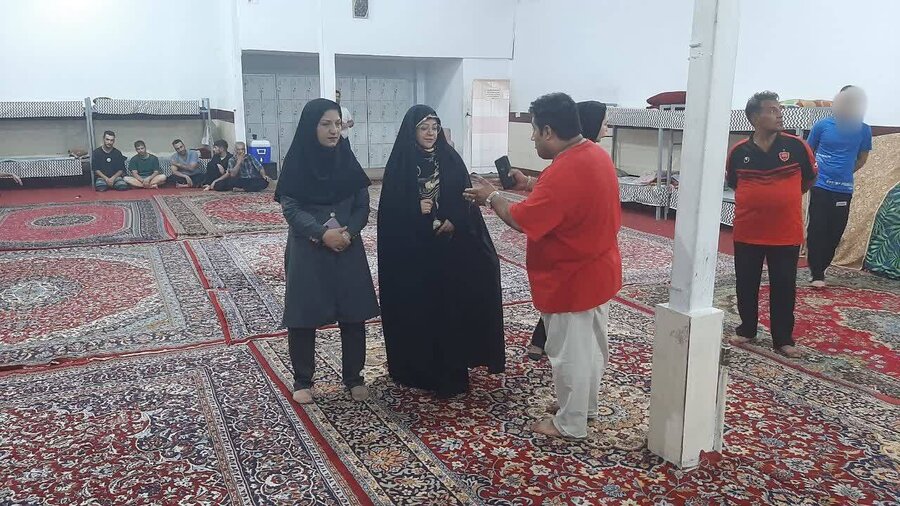 شهریار | بازدید شامگاهی مسئولین بهزیستی از مرکز اقامتی طلوع آفرینان فجر به‌منظور بررسی خدمات‌رسانی به مددجویان
