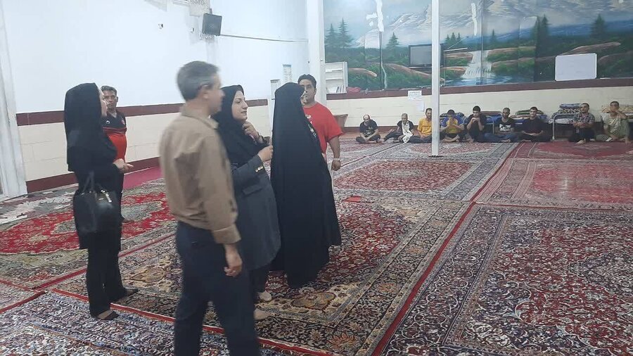 شهریار | بازدید شامگاهی مسئولین بهزیستی از مرکز اقامتی طلوع آفرینان فجر به‌منظور بررسی خدمات‌رسانی به مددجویان