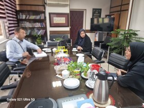 دیدار مدیرکل بهزیستی گلستان با معاون مسکن، اشتغال و توانمندسازی بهزیستی کشور