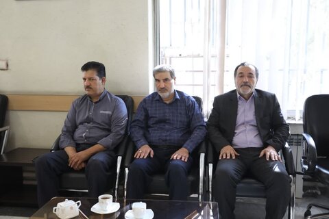 مراسم تکریم و معارفه رئیس اداره پذیرش