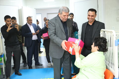 بازدید رئیس 
سازمان بهزیستی کشور از مرکز اکرام باران رحمت