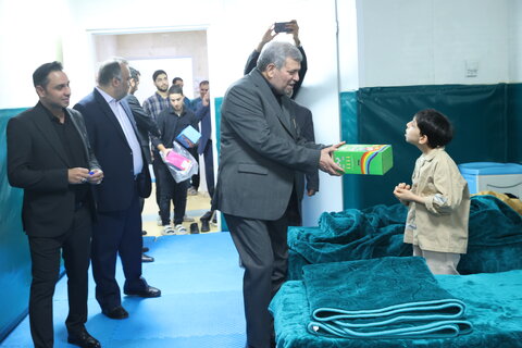 بازدید رئیس سازمان بهزیستی کشور از مرکز اکرام باران رحمت