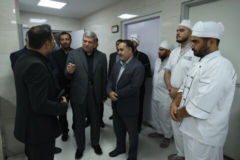 بازدید رئیس سازمان بهزیستی کشور از مرکز اکرام باران رحمت