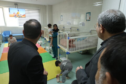 بازدید رئیس سازمان بهزیستی کشور از مرکز اکرام باران رحمت
