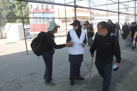 گزارش تصویری| هشتمین روز خادمی مجموعه بهزیستی ایلام از زائران حسینی