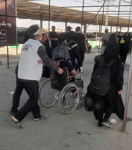 گزارش تصویری| هشتمین روز خادمی مجموعه بهزیستی ایلام از زائران حسینی