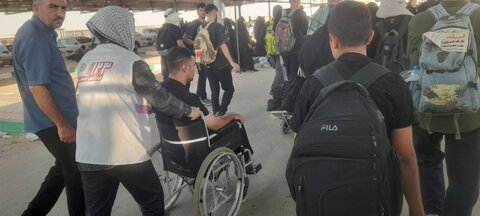 گزارش تصویری| هشتمین روز خادمی مجموعه بهزیستی ایلام از زائران حسینی