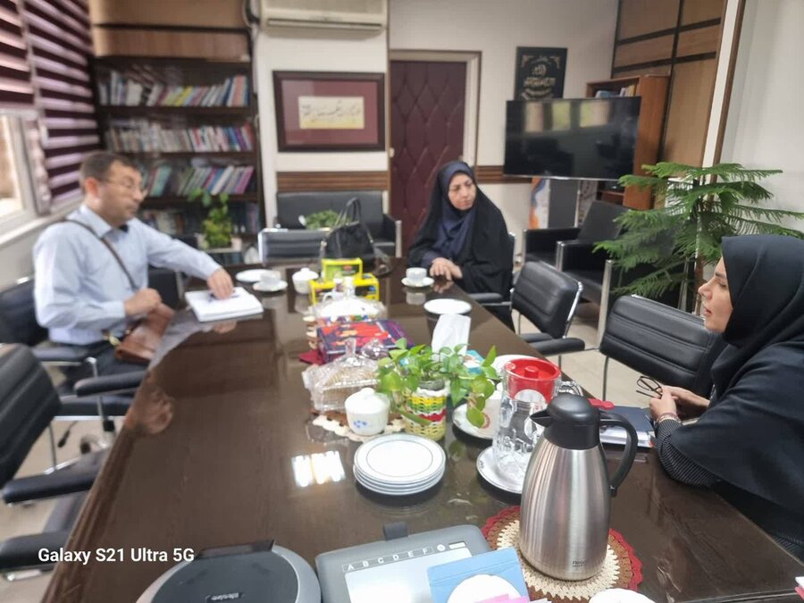 دیدار مدیرکل بهزیستی گلستان با معاون مسکن، اشتغال و توانمندسازی بهزیستی کشور 
