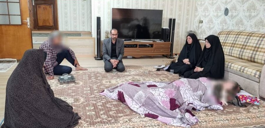 دستورات فوری رئیس بهزیستی چالدران پس از دیدار با معلول جسمی