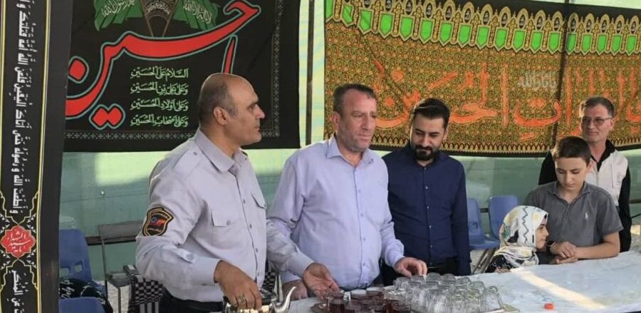 خانواده بهزیستی میاندوآب ، خادم زائرین پیاده روی اربعین