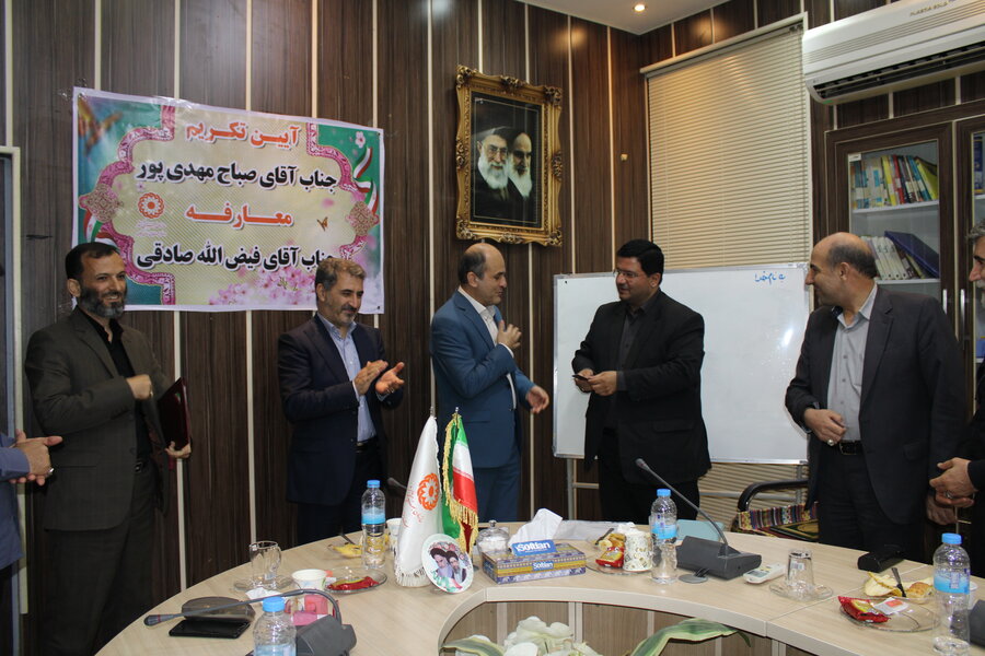 گزارش تصویری| آیین تکریم و معارفه مدیر حراست بهزیستی استان