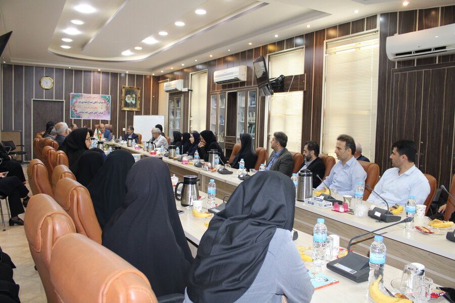 تکریم و معارفه مدیر حراست بهزیستی گیلان