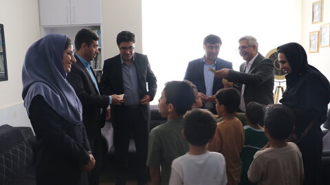 گزارش تصویری از سفر دکتر حسینی به خراسان شمالی و بازدید از مراکز اورژانس اجتماعی و ماده 16 در استان