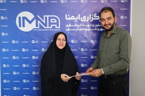گزارش تصویری| تجلیل از خبرنگاران و فعالین مجازی خبرگزاری ایمنا