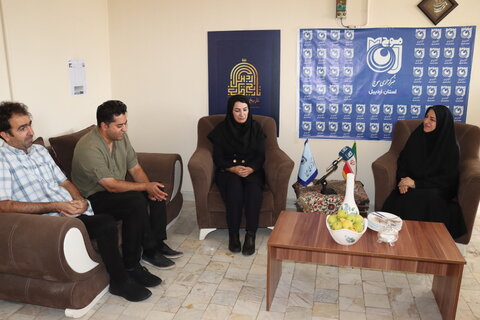 گزارش تصویری| تجلیل از خبرنگاران خبرگزاری موج اردبیل