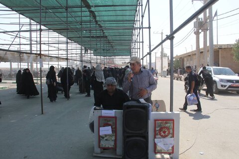 گزارش تصویری | نهمین روز خادمی بهزیستی از زائران حسینی