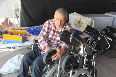 گزارش تصویری | نهمین روز خادمی بهزیستی از زائران حسینی