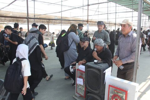 گزارش تصویری | نهمین روز خادمی بهزیستی از زائران حسینی