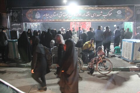 گزارش تصویری | نهمین روز خادمی بهزیستی از زائران حسینی