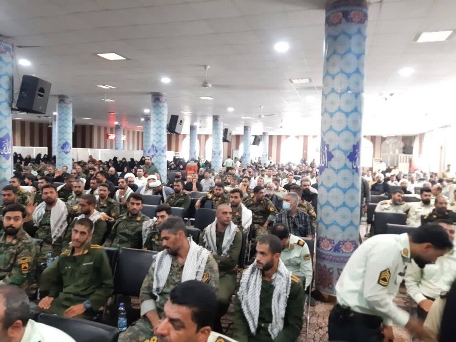 شهریار | حضور معاون بهزیستی شهرستان در مراسم گرامیداشت اربعین شهدای اقتدار و دفاع از وطن