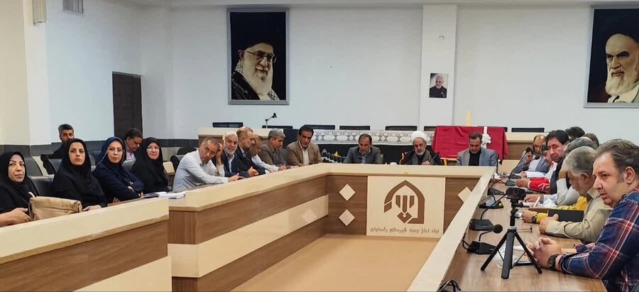 آیین رونمایی از طرح کرامت سالمندی در رفسنجان برگزار شد